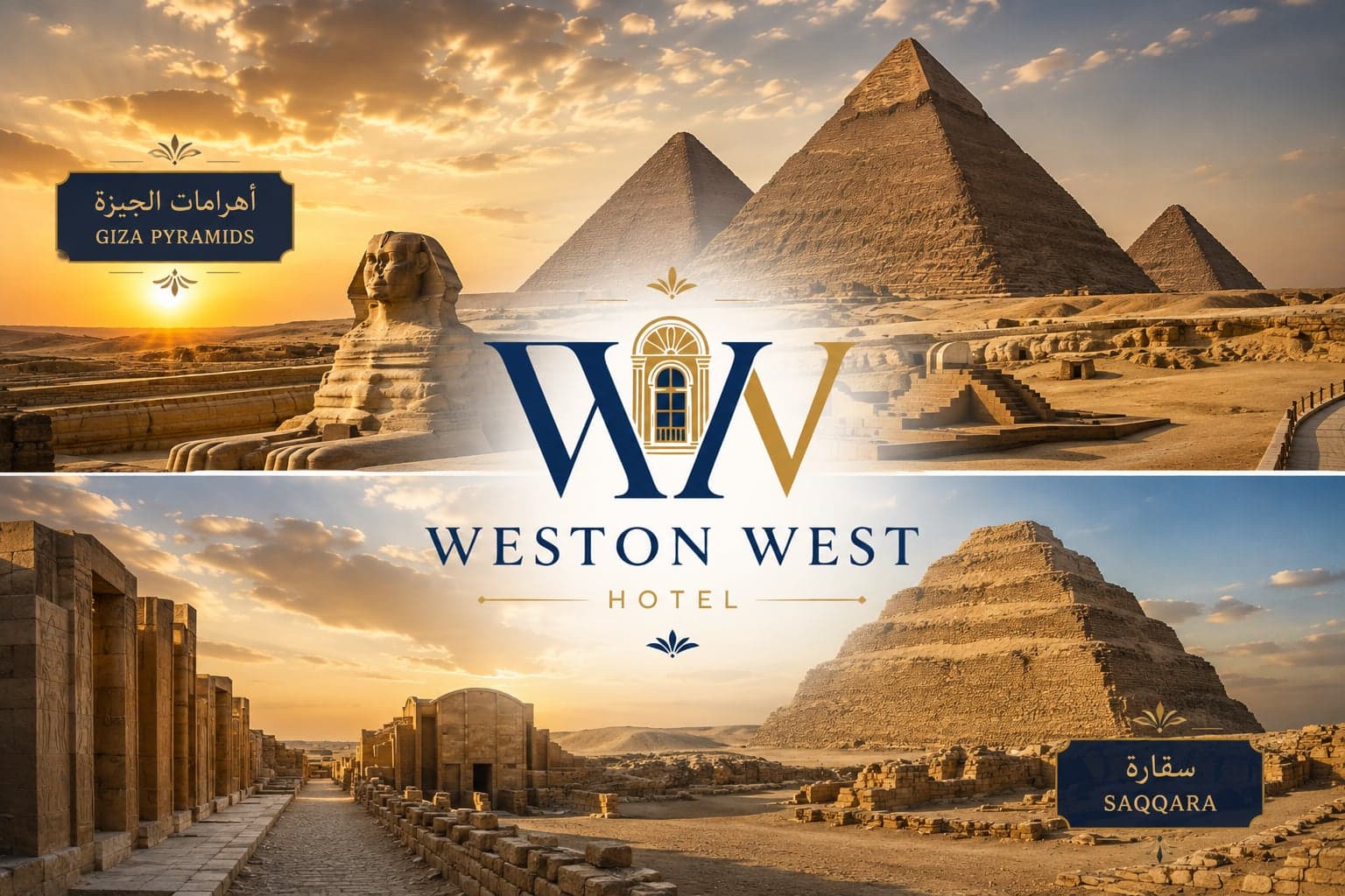Giza Pyramids & Saqqara